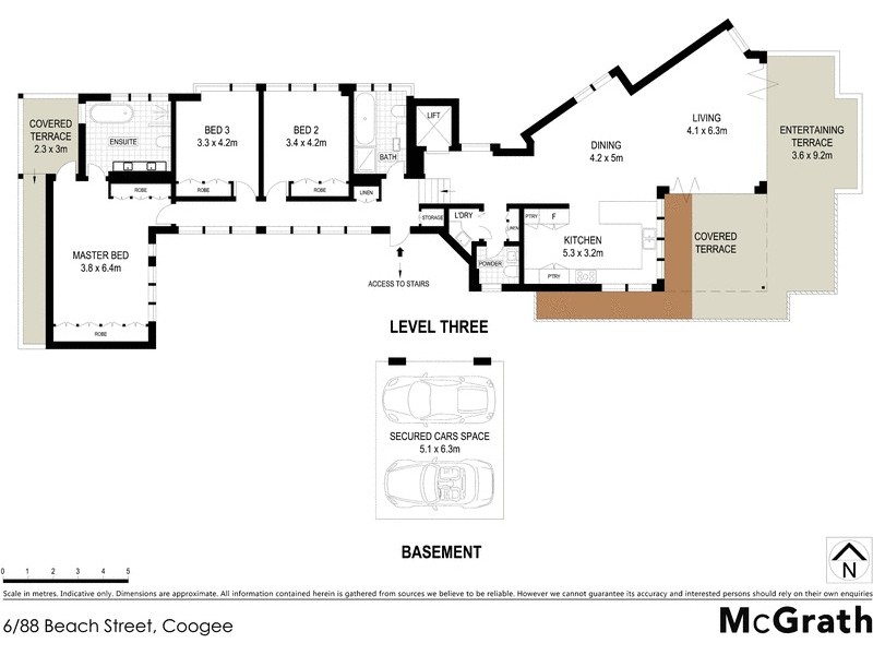 6/88 Beach Street, Coogee NSW 2034 Floorplan