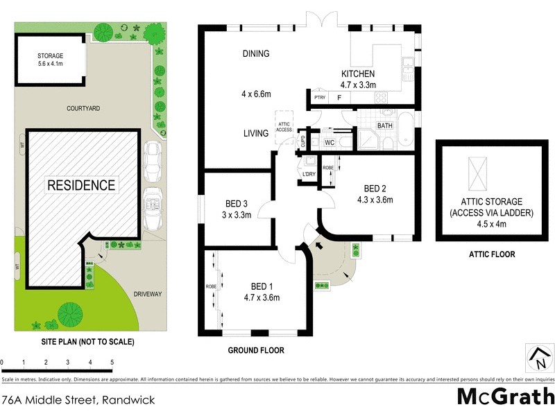 76A Middle Street, Randwick NSW 2031 Floorplan