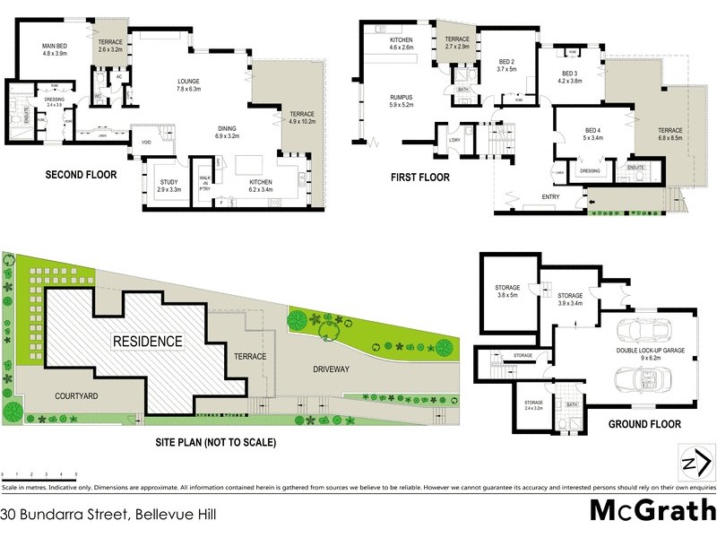 30 Bundarra Road, Bellevue Hill NSW 2023 Floorplan