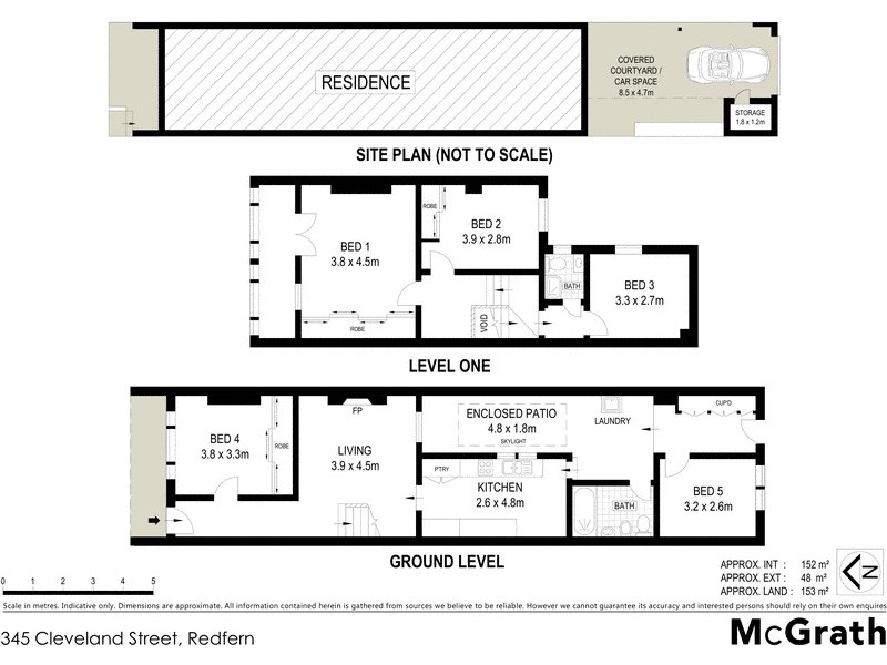 345 Cleveland Street, Redfern NSW 2016 Floorplan