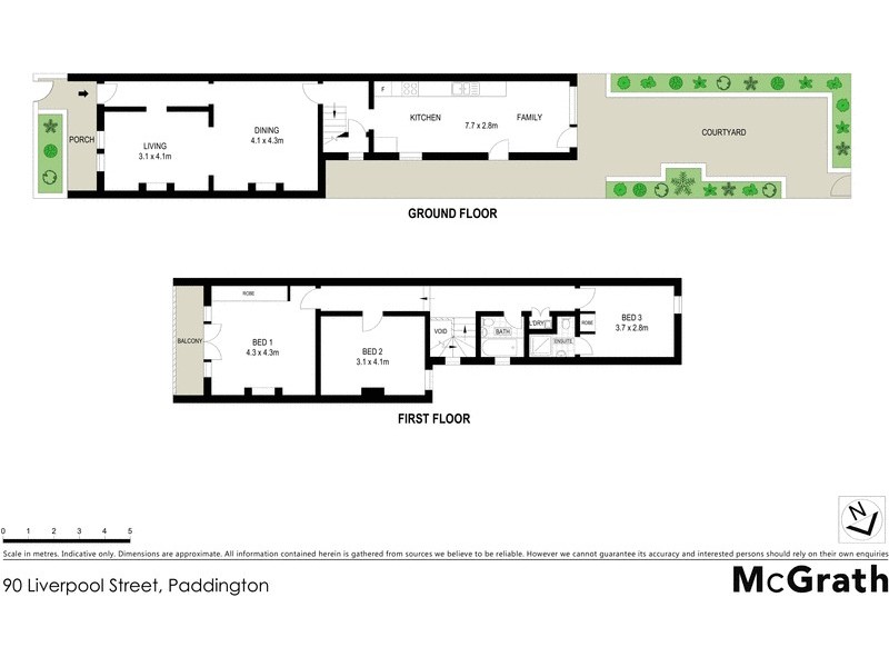 90 Liverpool Street, Paddington NSW 2021 Floorplan