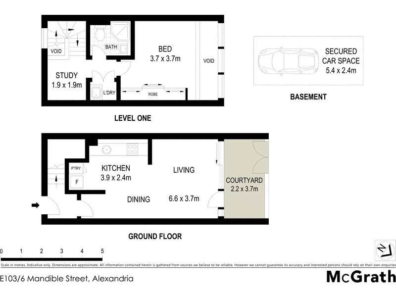 E103/6 Mandible Street, Alexandria NSW 2015 Floorplan