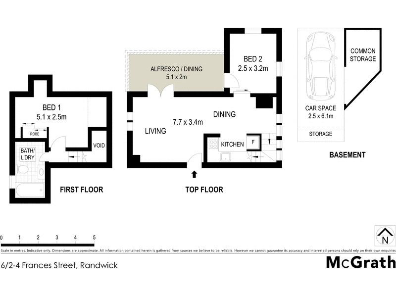 6/4 Frances Street, Randwick NSW 2031 Floorplan