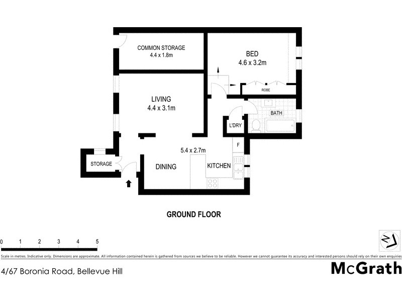 4/67 Boronia Road, Bellevue Hill NSW 2023 Floorplan