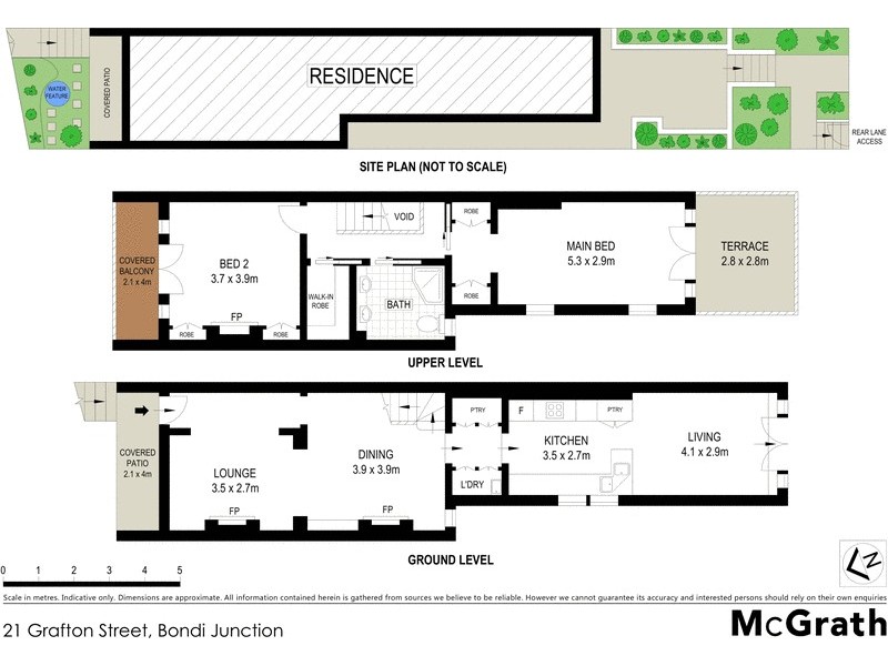 21 Grafton Street, Bondi Junction NSW 2022 Floorplan