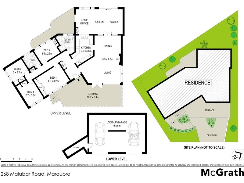 268 Malabar Road, Maroubra NSW 2035 Floorplan