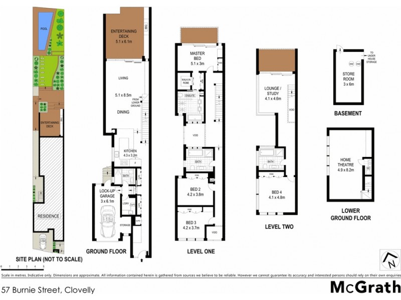 57 Burnie Street, Clovelly NSW 2031 Floorplan
