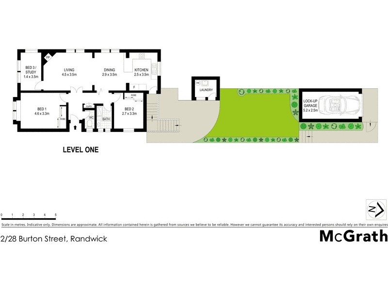 2/28 Burton Street, Randwick NSW 2031 Floorplan