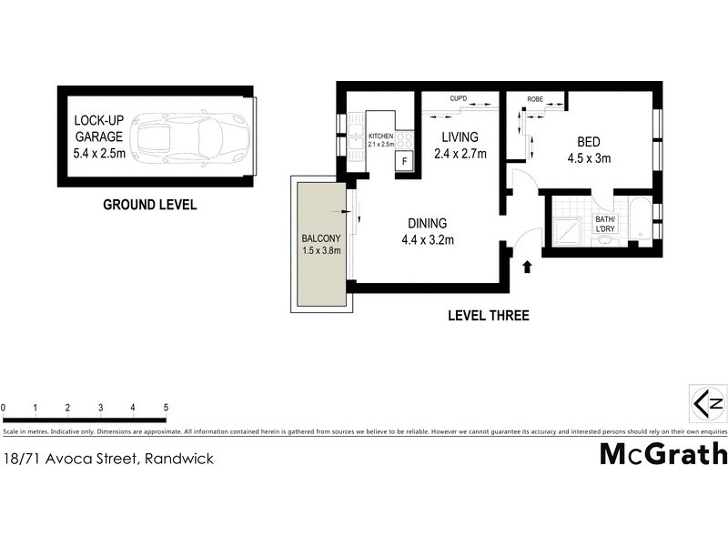 18/71 Avoca Street, Randwick NSW 2031 Floorplan