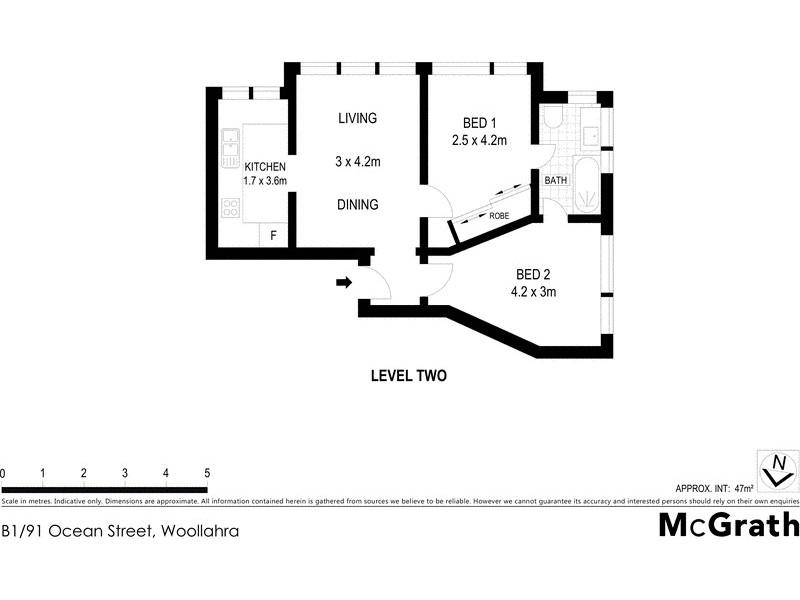 B1/91 Ocean Street, Woollahra NSW 2025 Floorplan