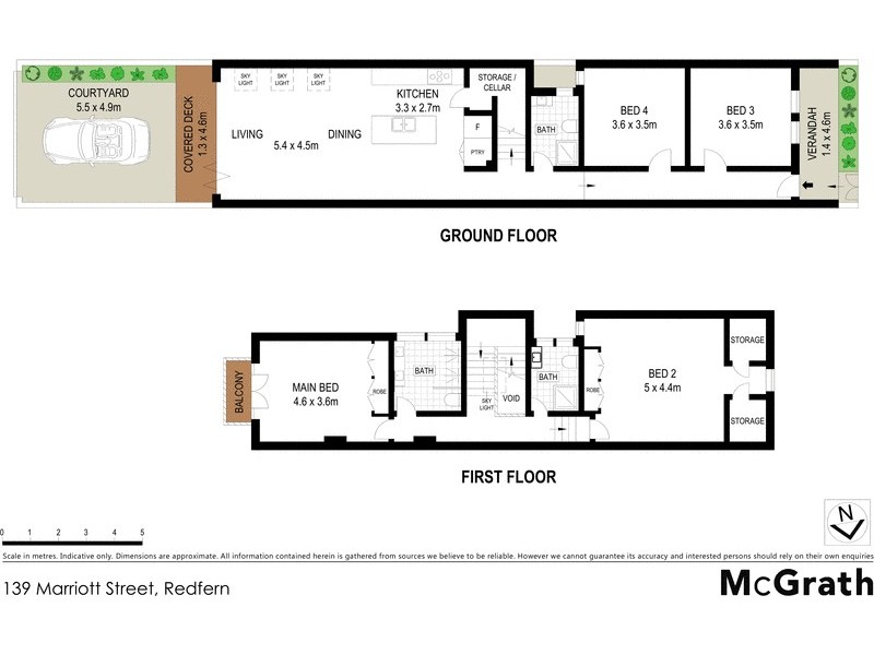 139 Marriott Street, Redfern NSW 2016 Floorplan