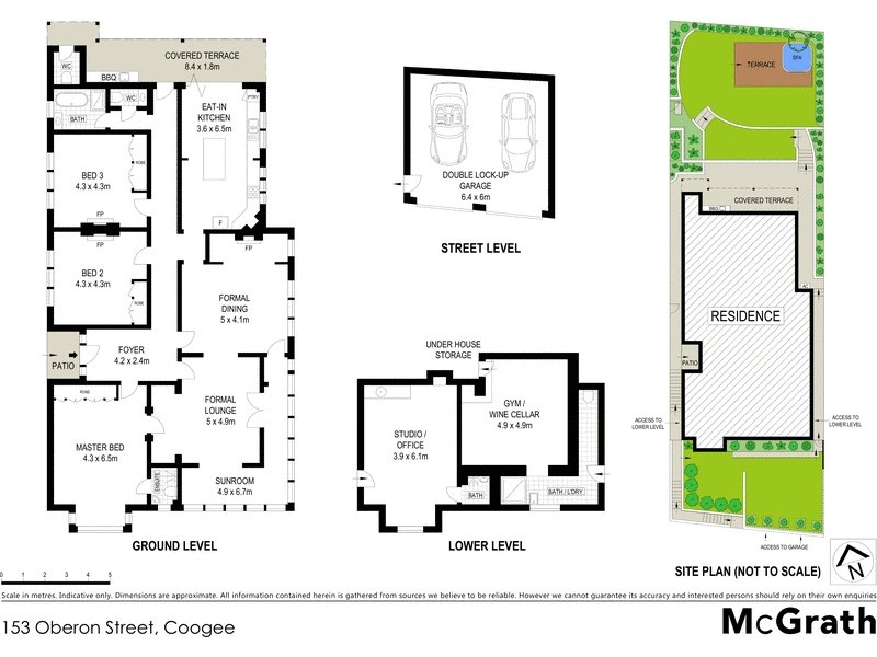153 Oberon Street, Coogee NSW 2034 Floorplan