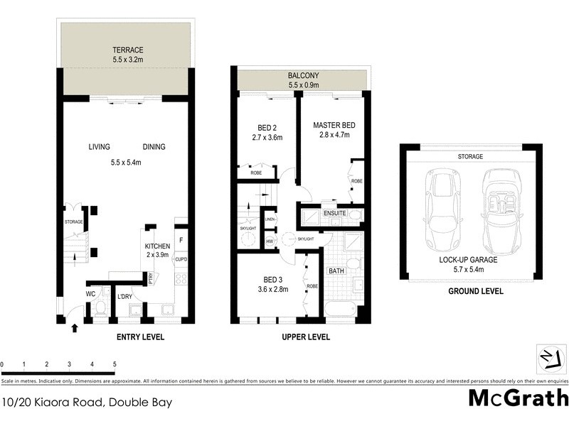 10/20 Kiaora Road, Double Bay NSW 2028 Floorplan