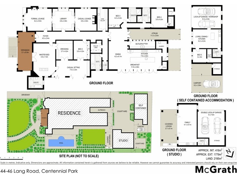 44-46 Lang Road, Centennial Park NSW 2021 Floorplan