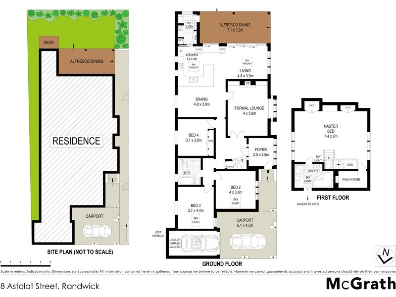 8 Astolat Street, Randwick NSW 2031 Floorplan
