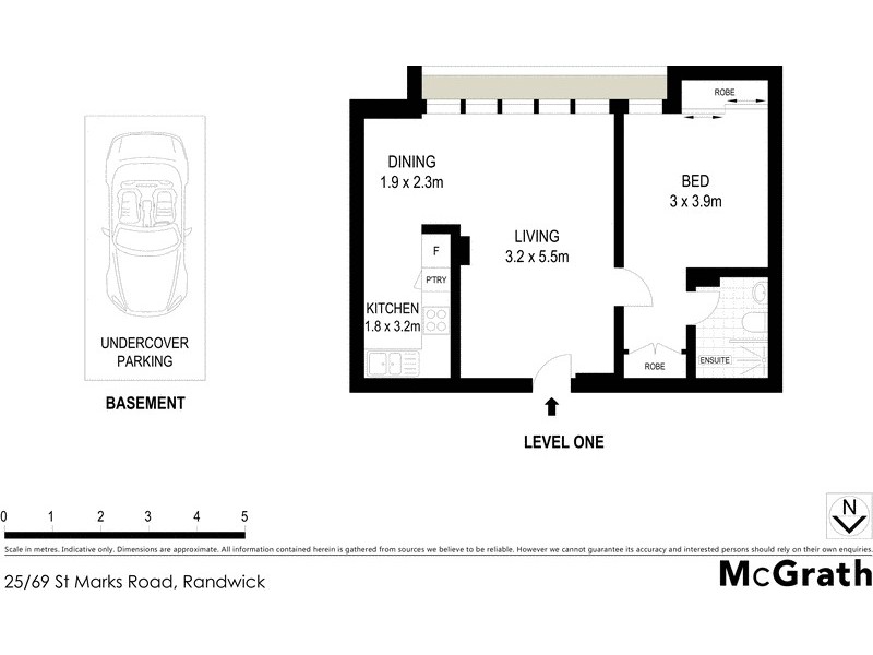 25/69 St Marks Road, Randwick NSW 2031 Floorplan