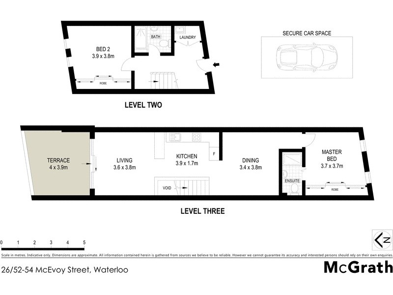 26/52 McEvoy Street, Waterloo NSW 2017 Floorplan