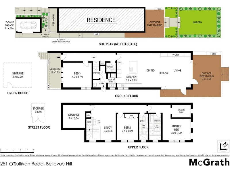 251 O’Sullivan Road, Bellevue Hill NSW 2023 Floorplan