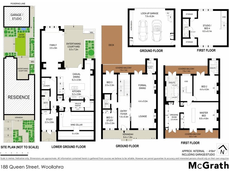 188 Queen Street, Woollahra NSW 2025 Floorplan