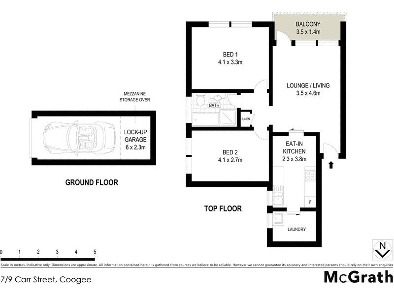 7/9 Carr Street, Coogee NSW 2034 Floorplan