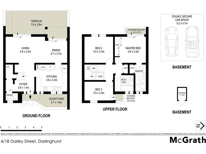 4/1B Darley Street, Darlinghurst NSW 2010 Floorplan