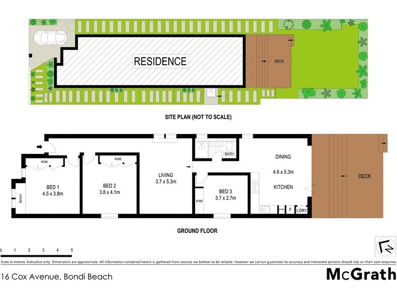 16 Cox Avenue, Bondi Beach NSW 2026 Floorplan
