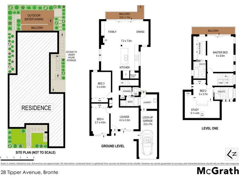 28 Tipper Avenue, Bronte NSW 2024 Floorplan