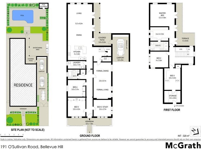 191 O’Sullivan Road, Bellevue Hill NSW 2023 Floorplan