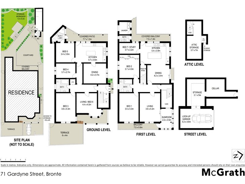 71 Gardyne Street, Bronte NSW 2024 Floorplan
