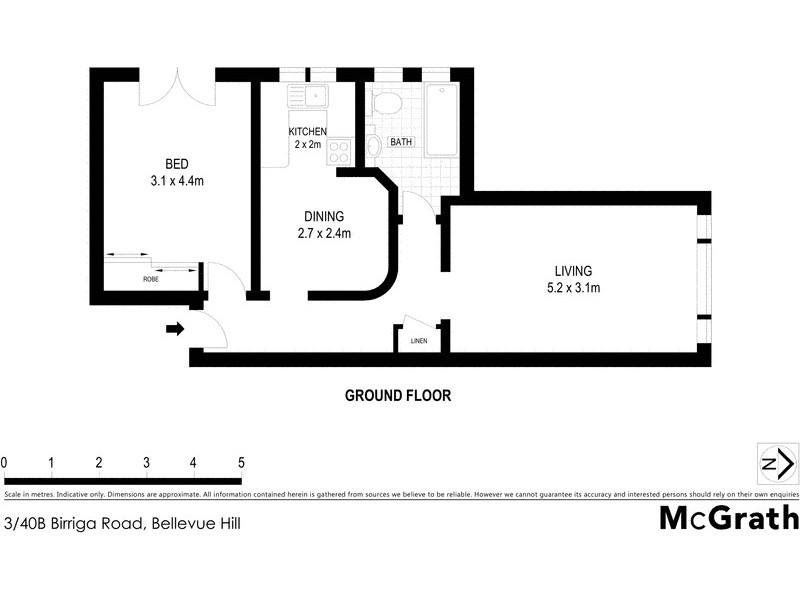 3/40B Birriga Road, Bellevue Hill NSW 2023 Floorplan