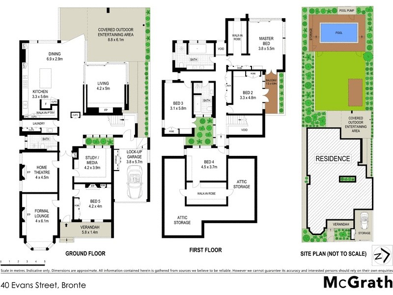 40 Evans Street, Bronte NSW 2024 Floorplan