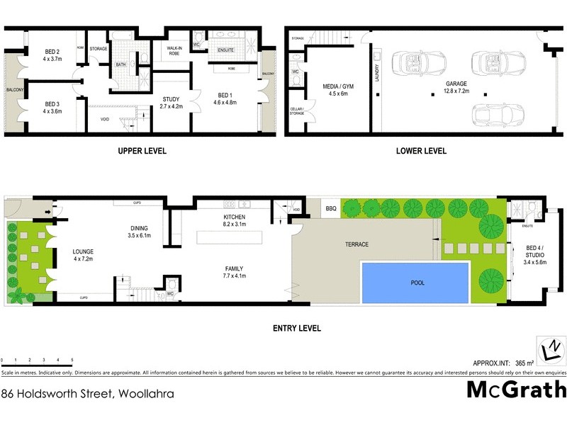 86 Holdsworth Street, Woollahra NSW 2025 Floorplan