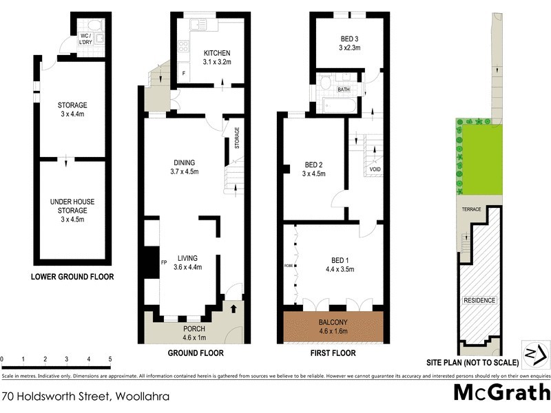 70 Holdsworth Street, Woollahra NSW 2025 Floorplan