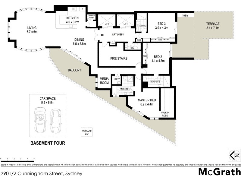 3901/2 Cunningham Street, Haymarket NSW 2000 Floorplan