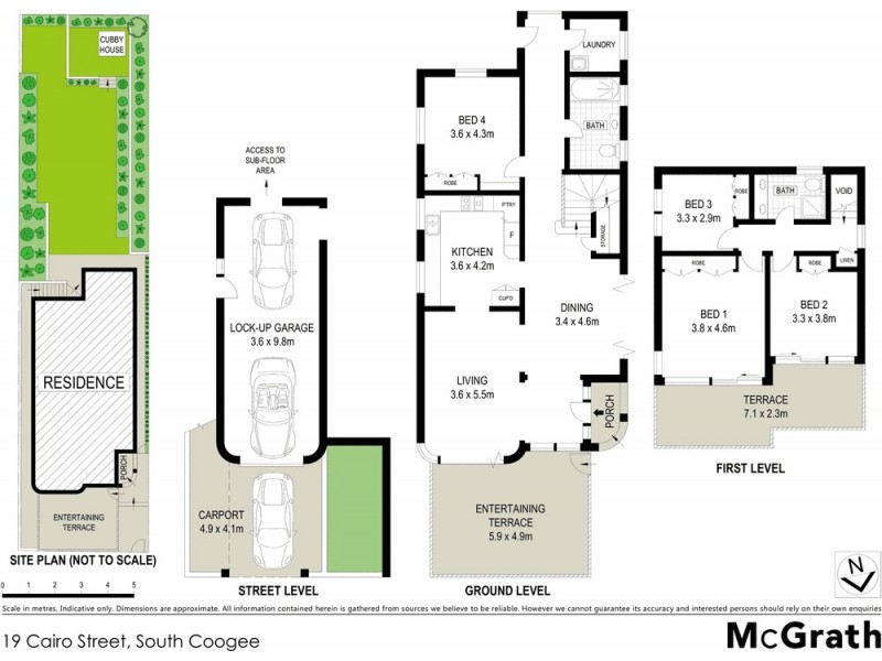 19 Cairo Street, South Coogee NSW 2034 Floorplan
