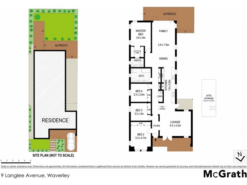 9 Langlee Avenue, Waverley NSW 2024 Floorplan