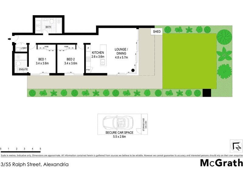 3/55 Ralph Street, Alexandria NSW 2015 Floorplan