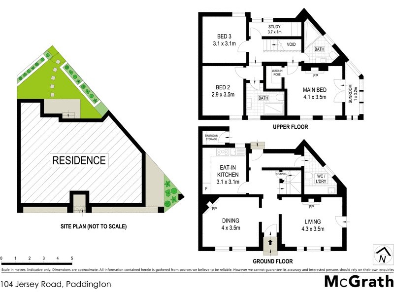 104 Jersey Road, Paddington NSW 2021 Floorplan
