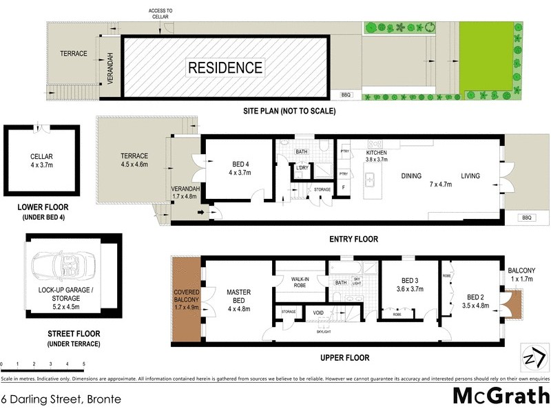6 Darling Street, Bronte NSW 2024 Floorplan