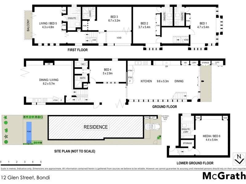 12 Glen Street, Bondi NSW 2026 Floorplan