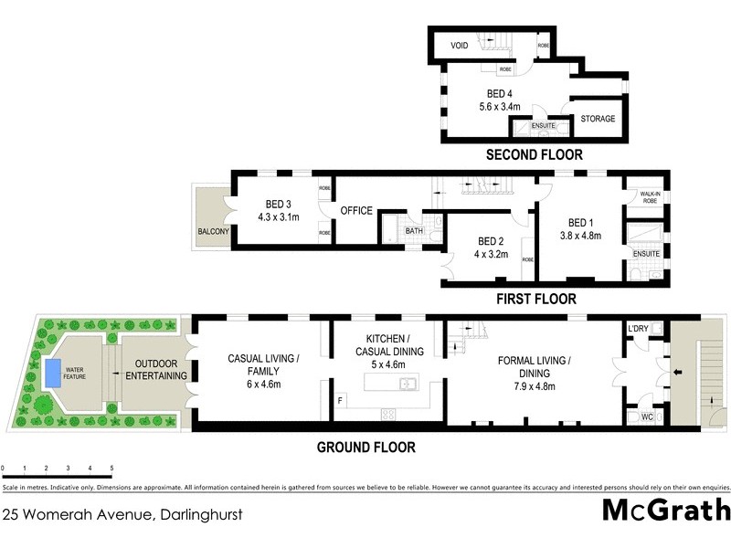 25 Womerah Avenue, Darlinghurst NSW 2010 Floorplan