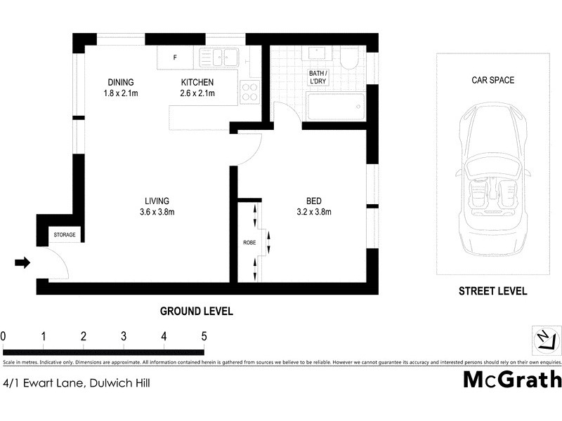 4/1 Ewart Lane, Dulwich Hill NSW 2203 Floorplan