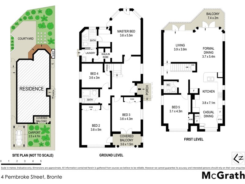 4 Pembroke Street, Bronte NSW 2024 Floorplan