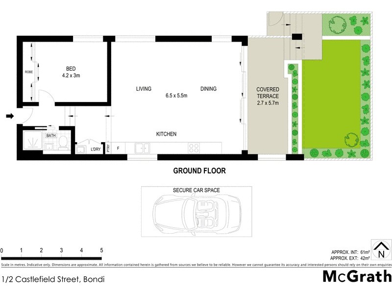 1/2 Castlefield Street, Bondi NSW 2026 Floorplan