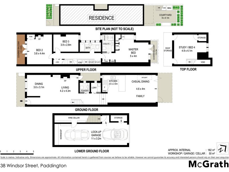 38 Windsor Street, Paddington NSW 2021 Floorplan