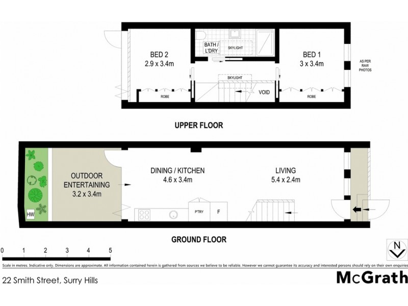 22 Smith Street, Surry Hills NSW 2010 Floorplan