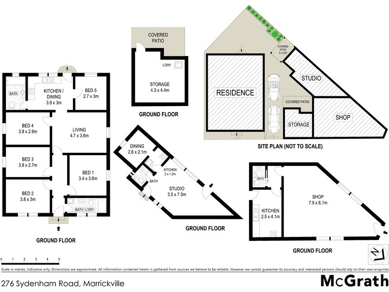 276 Sydenham Road, Marrickville NSW 2204 Floorplan