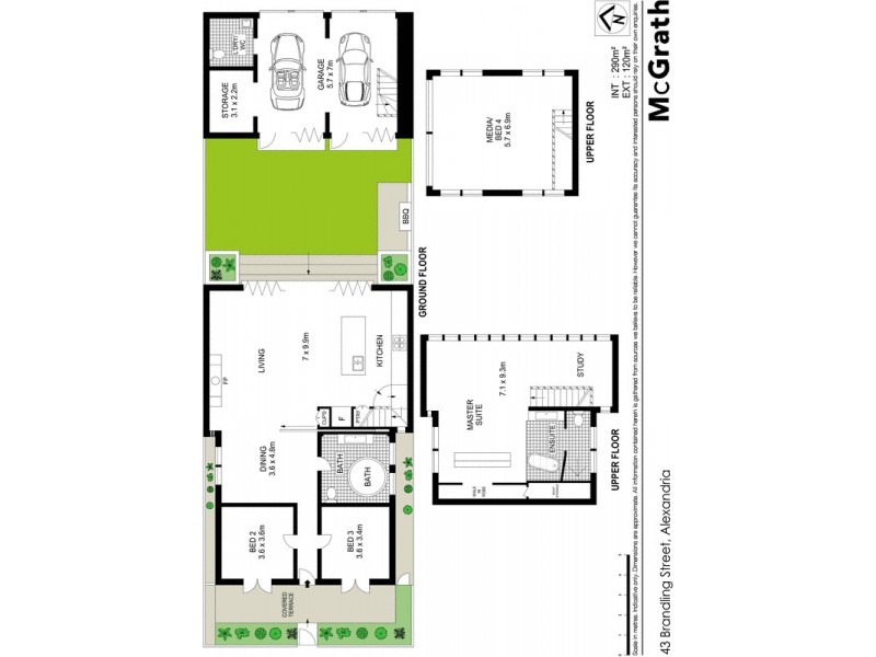 43 Brandling Street, Alexandria NSW 2015 Floorplan