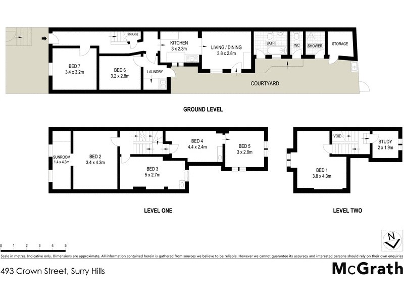 493 Crown Street, Surry Hills NSW 2010 Floorplan