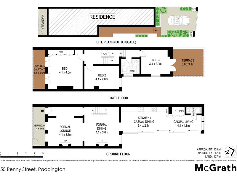 50 Renny Street, Paddington NSW 2021 Floorplan